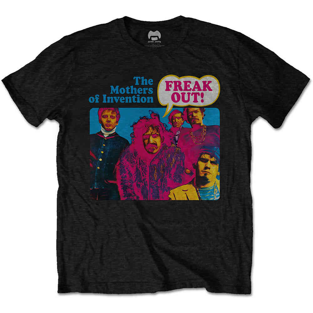 Frank Zappa - Freak Out! Heren Tshirt - Zwart
